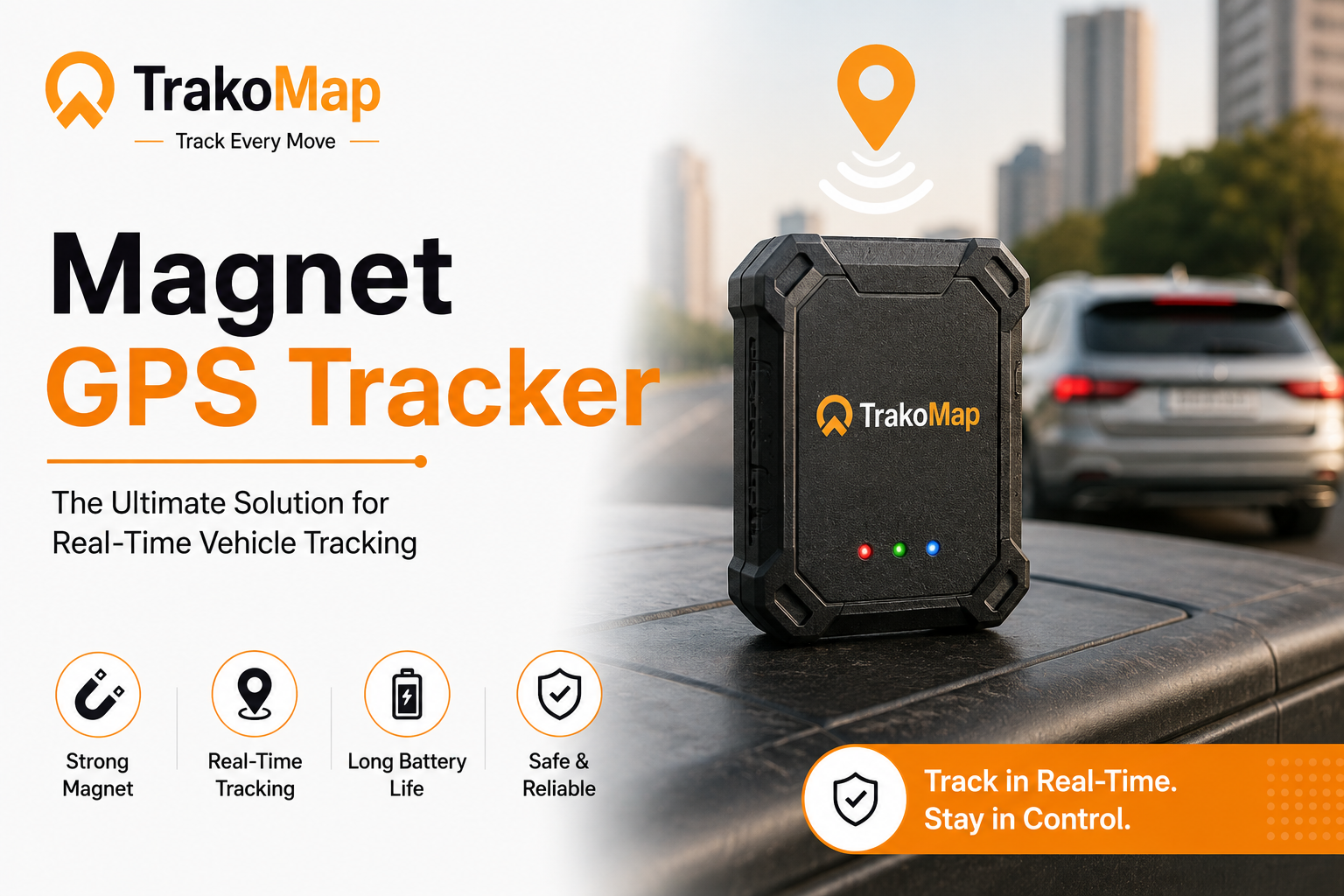 Magnet GPS Tracker: The Ultimate Solution for Real-Time Vehicle Tracking
