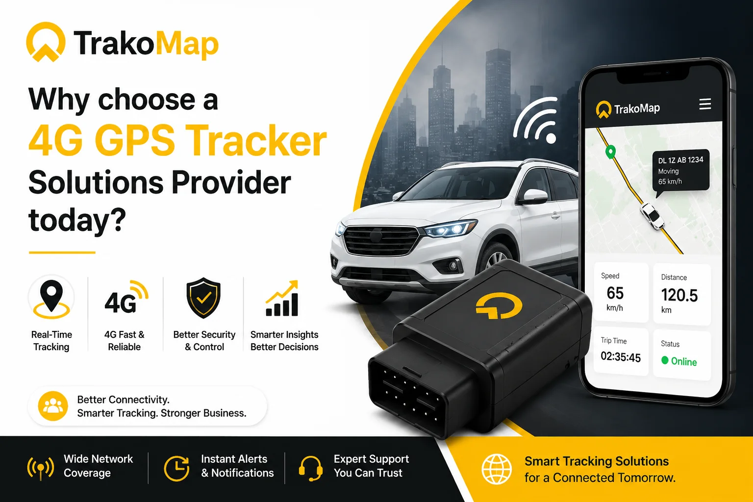 Why choose a 4G GPS tracker solutions provider today?